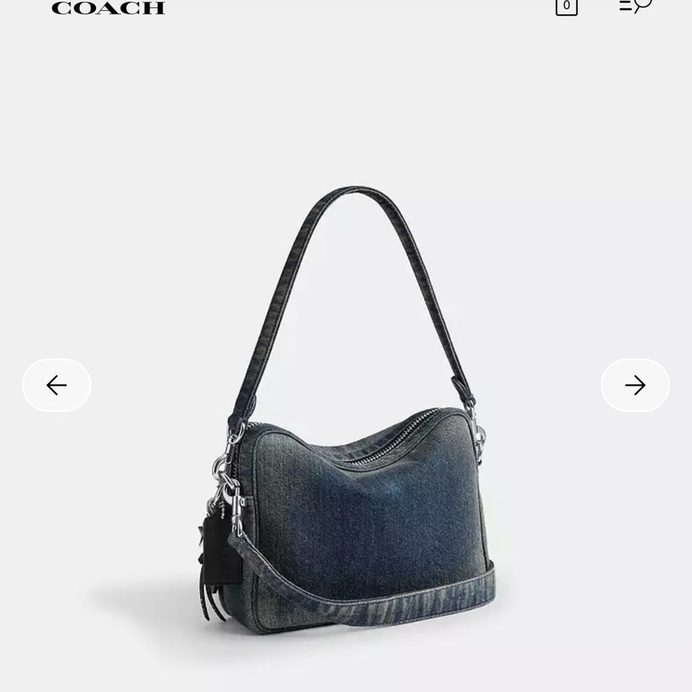 SOLD Coach Dakota Denim handbag - NWT - Picture 2 of 10